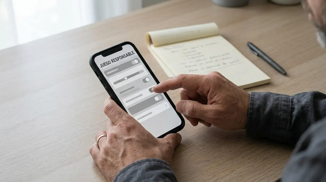 Configuración de límites de autoexclusión y controles de seguridad en app de apuestas