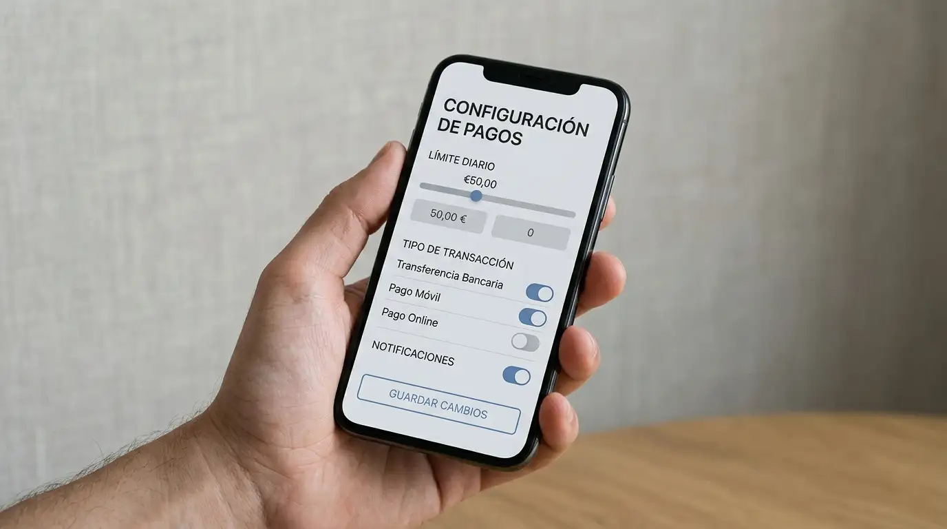 Gestión de límites de recarga en plataforma de apuestas móvil