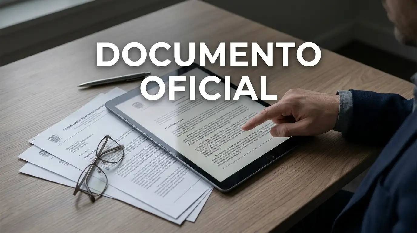 Documento oficial y tablet mostrando normativa española sobre límites de depósito