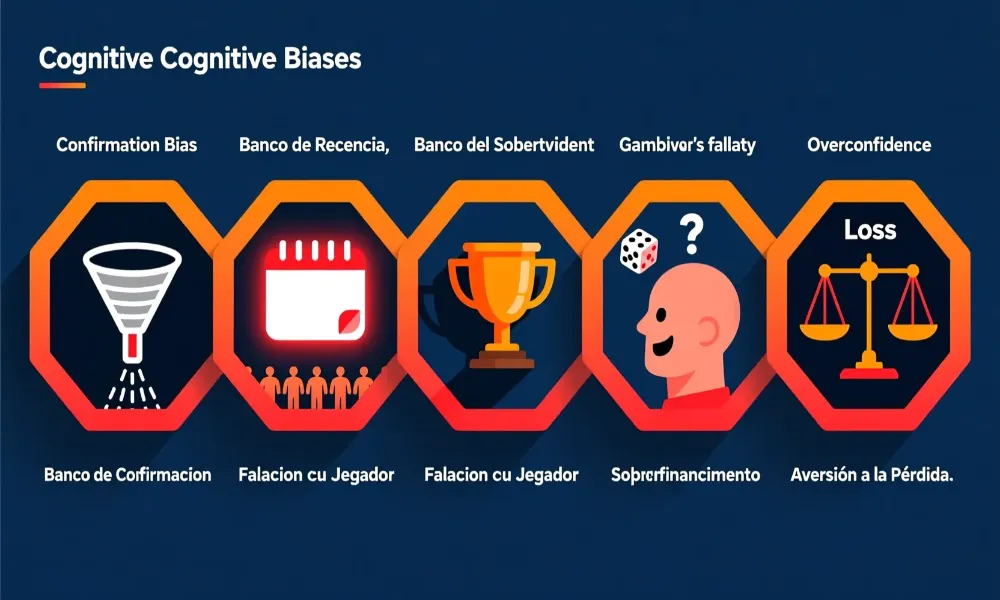 Infograf&iacute;a de los seis sesgos cognitivos m&aacute;s da&ntilde;inos en apuestas deportivas